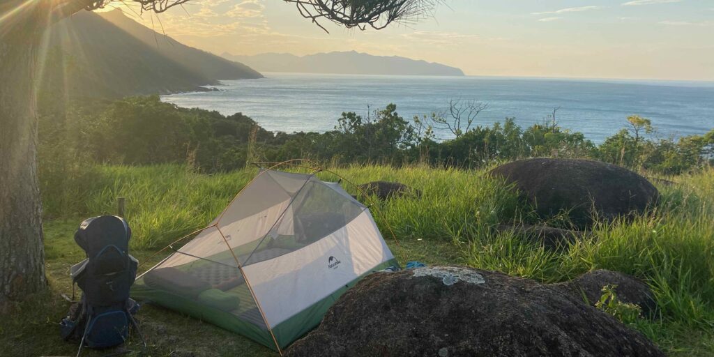 Iniciação Trilha e Acampamento – Fazenda da Lage, Ilhabela